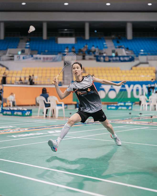 김천시청 배드민턴단이 실업연맹회장기 전국대회에서 4연패를 이뤘다, 35세 정경은의 맏언니 활약이 큰 힘이 됐다. 테크니스트 인스타그램