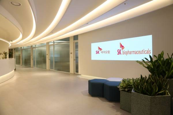 SK바이오팜 사옥 내부/SK바이오팜 제공
