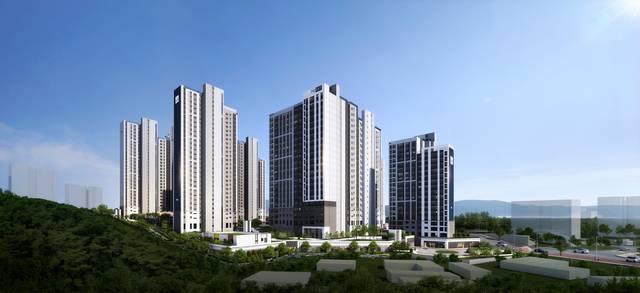 ‘춘천 동문 디 이스트 어반포레’ 투시도