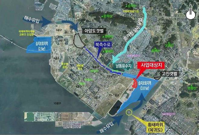 인천 송도국제에코센터 위치도. 인천경제청 제공