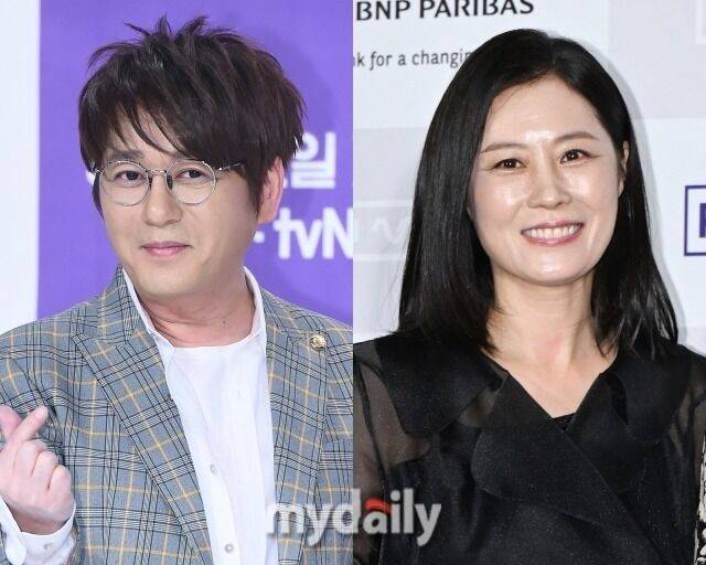 가수 신승훈, 배우 문소리/마이데일리 DB