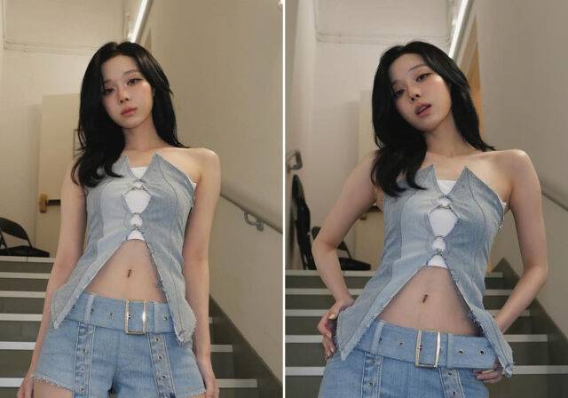 에스파 윈터가 '2025 TIMA' 비하인드 사진을 공개했다./윈터 인스타그램