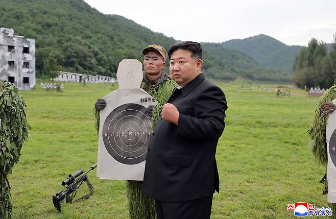 북한 김정은 국무위원장 [연합]
