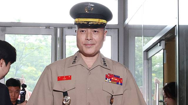 박정훈 해병대 수사단장 겸 군사경찰병과장. 연합뉴스