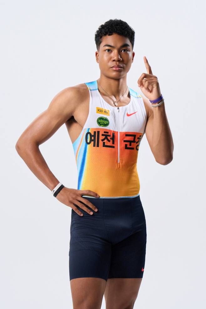 CJ와 함께 성장하는 육상 유망주 나마디 조엘 진 ⓒCJ그룹