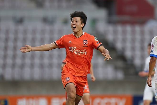 화성FC 유병수. /사진=유병수 SNS 캡처