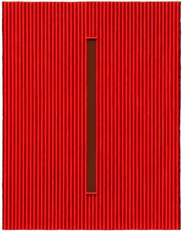 박서보 '묘법 No. 220715'