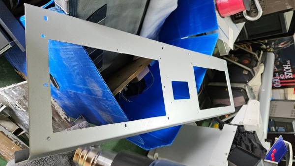 시트지를 붙인 모습