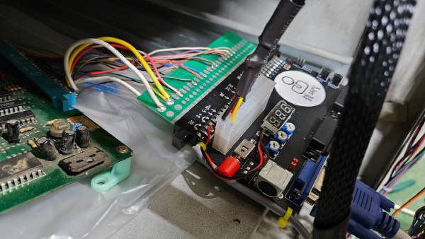 기판을 연결해보았다