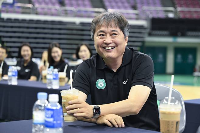 이상범 하나은행 신임 감독. 사진=WKBL