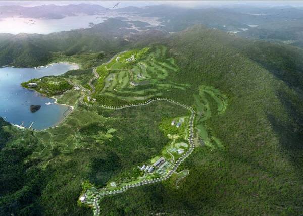 거제남부관광단지 조감도. 경남도 제공