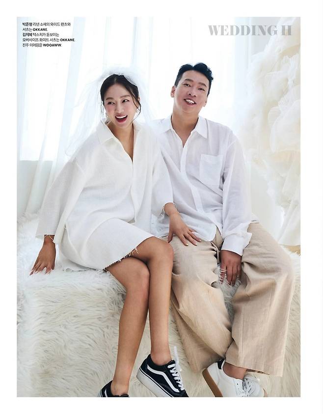 사진=김지혜 소셜미디어, 매거진 웨딩 H