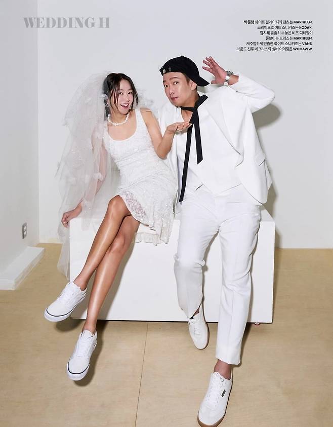 사진=김지혜 소셜미디어, 매거진 웨딩 H