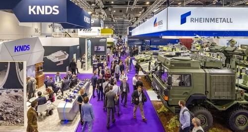2년마다 열리는 영국 런던 DSEI 전시회 [DSEI 사이트 캡처. 연합뉴스]