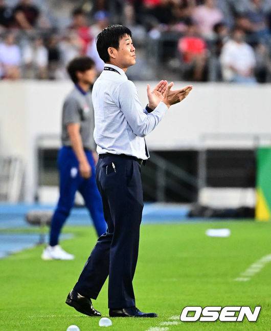 [OSEN=지형준 기자] 일본 모리야스 하지메 감독 . 2025.07.15 / jpnews@osen.co.kr