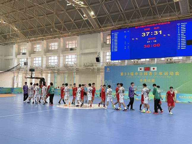 핸드볼 경기 모습. /사진=대한체육회