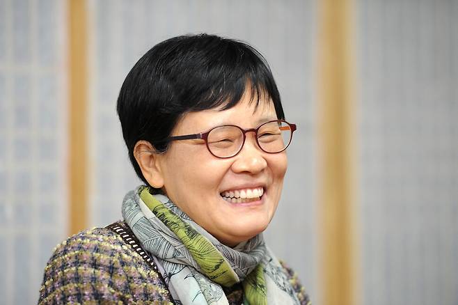 고미숙 작가. 한겨레 자료사진