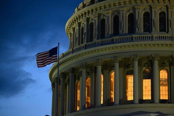 미국 국회의사당의 전경. [AFP=연합뉴스]