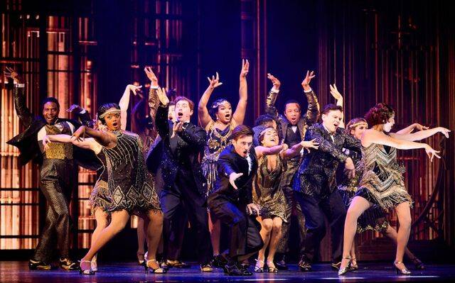 현재 GS아트센터에서 공연중인 뮤지컬 ‘위대한 개츠비’의 한 장면. 오디컴퍼니 제공