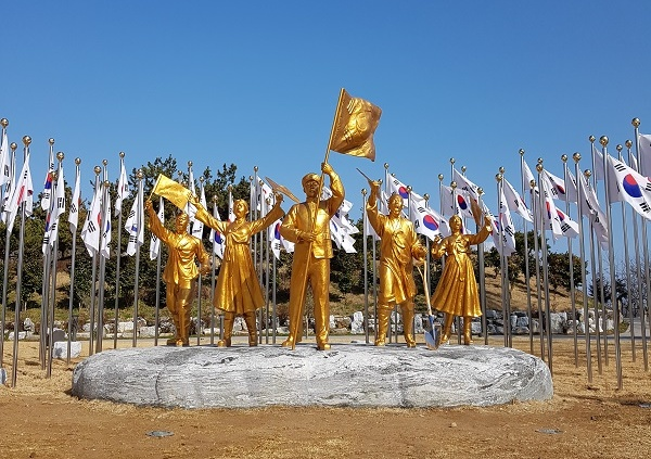 군산 3.5 만세운동 조형물<대한민국정책브리핑>