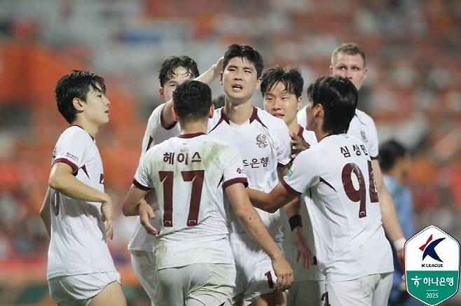 결승골을 터뜨린 박인혁. 사진=한국프로축구연맹