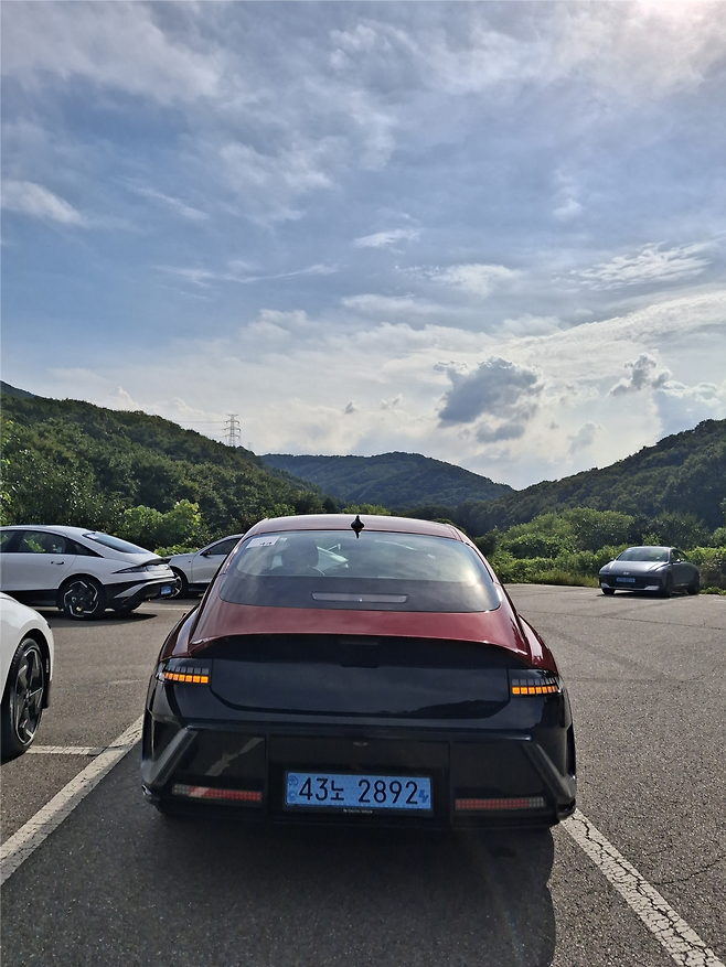 아이오닉 6 N 라인 후면 [김성우 기자]