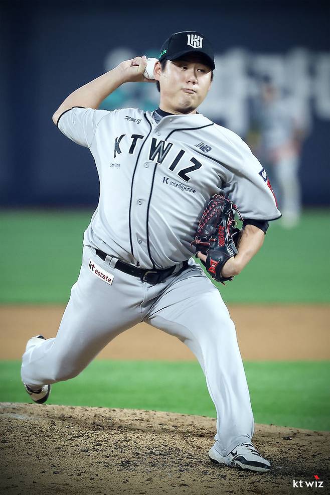 [서울=뉴시스] 프로야구 KT 위즈의 문용익. (사진 = KT 위즈 제공) *재판매 및 DB 금지