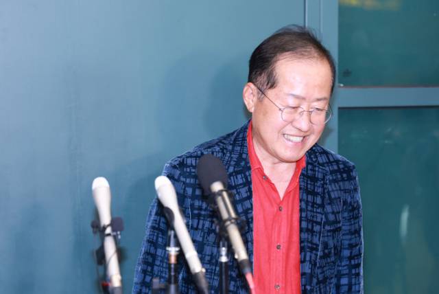 홍준표 전 대구시장. 연합뉴스