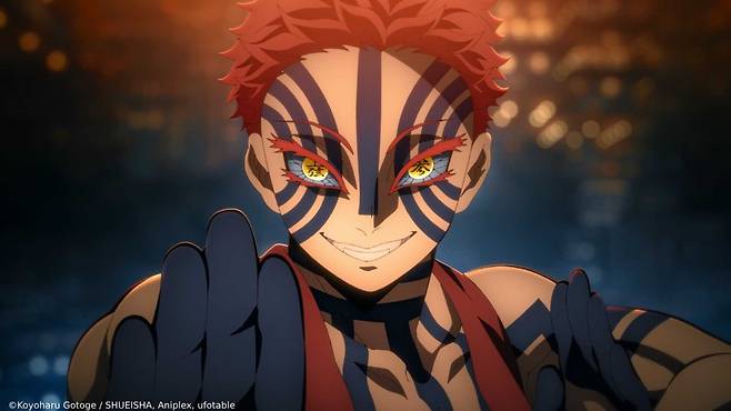 ‘극장판 귀멸의 칼날: 무한성편’ 한 장면.