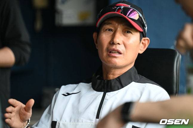 염경엽 LG 감독.