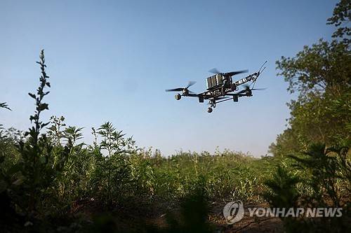 우크라이나군의 1인칭시점 드론 [로이터=연합뉴스 자료사진]