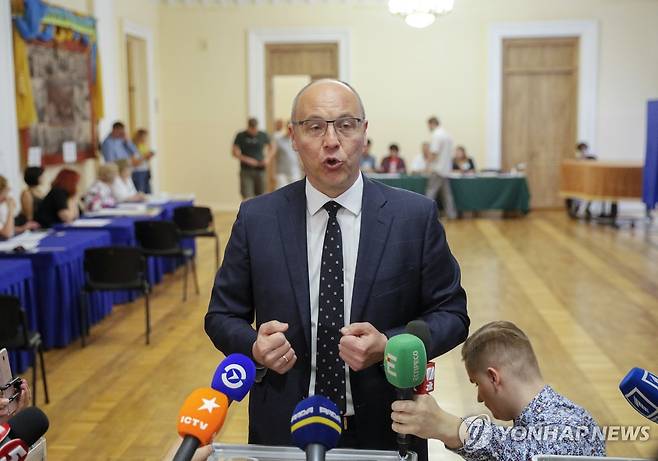 피살된 우크라이나 전 국회의장 [EPA 연합뉴스 자료사진. 재판매 및 DB 금지]