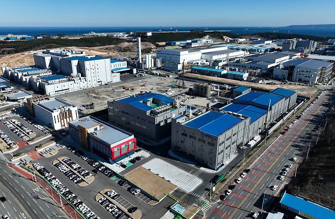 영일만산업단지에 조성된 에코프로 전경. /경북매일DB