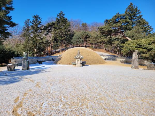 공릉 전면