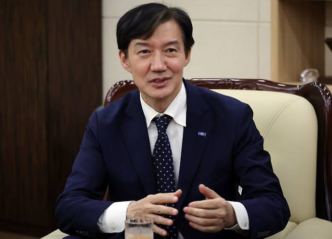 조국 조국혁신당 혁신정책연구원장. (사진=연합뉴스)