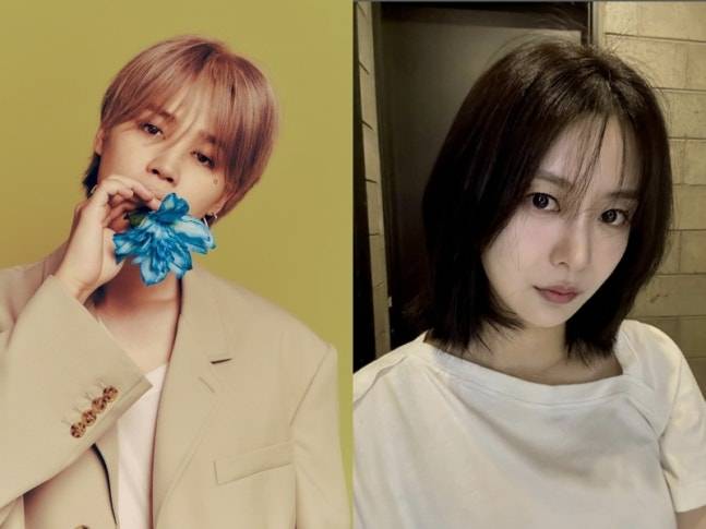 사진제공=빅히트, 송다은 SNS 