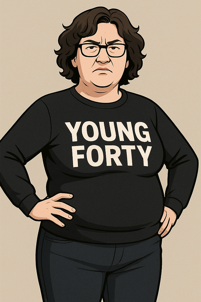 챗GPT가 그린 영포티.