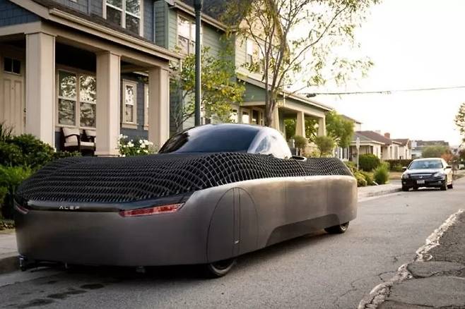 미국에서 개발된 하늘 나는 전기차 [사진 = 알레프 에어로노틱스]