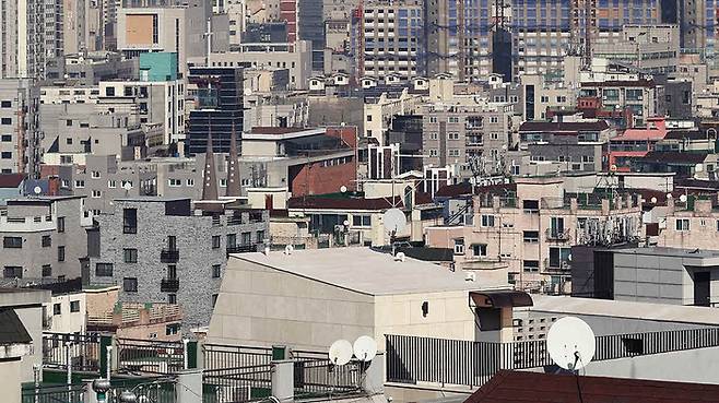 서울 강서구 화곡동의 한 빌라 밀집지 전경. 매경DB