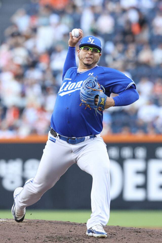 삼성 라이온즈 아리엘 후라도./삼성 라이온즈