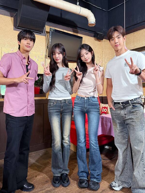 ▲ '노포기'에 출연한 아이브 레이와 리즈. 유튜브 채널 'KBS Kpop'&nbsp;영상 캡처]