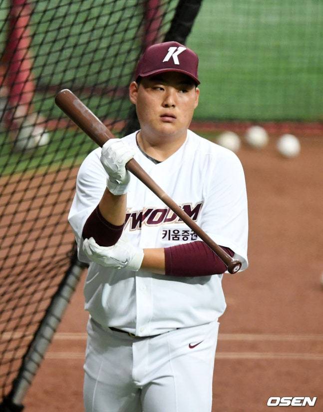 지난 2021시즌 이명기의 모습.