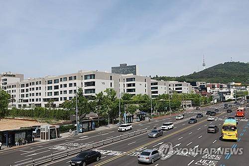 고소득층이 거주하는 서울 용산구 한남동 나인원한남 모습 [연합뉴스 자료사진]