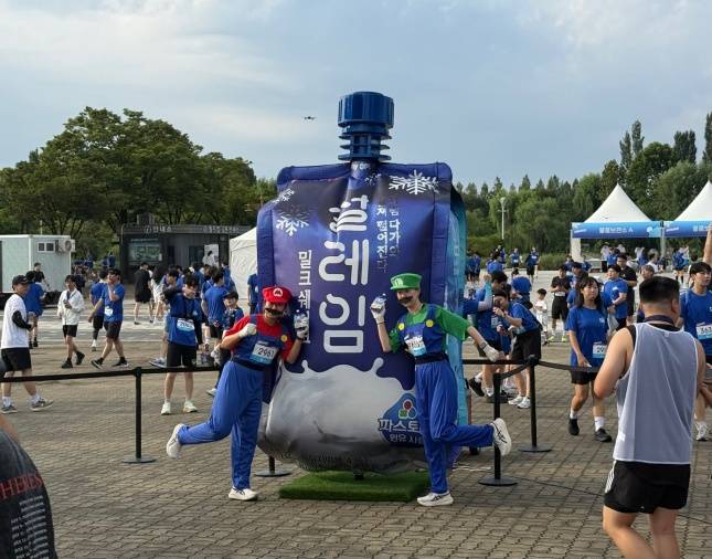 베스트 드레서로 선정된 참가자/사진=김다이 기자 @neverdie