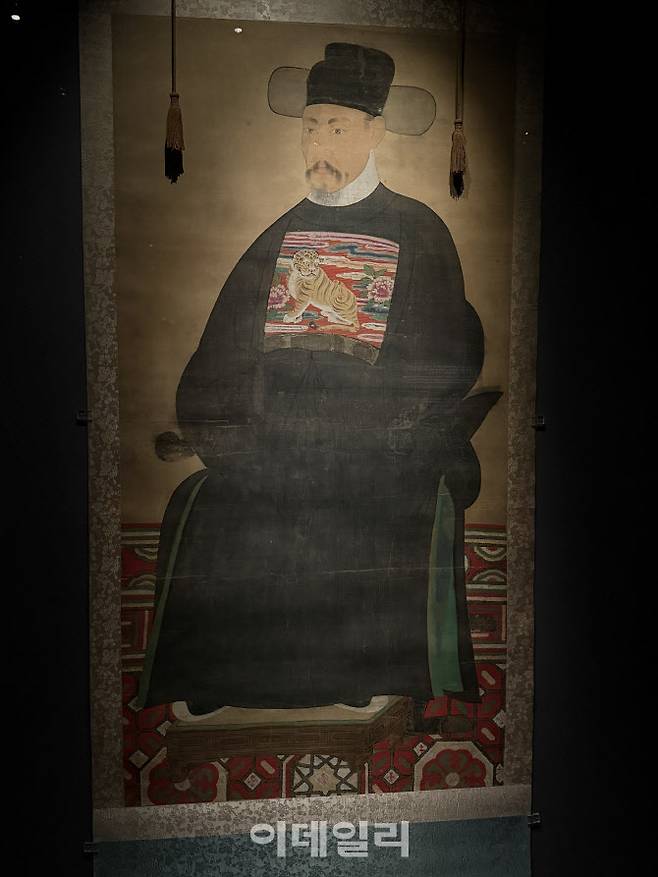 보물 ‘박유명 초상’(수원박물관 소장). (사진=장병호 기자)