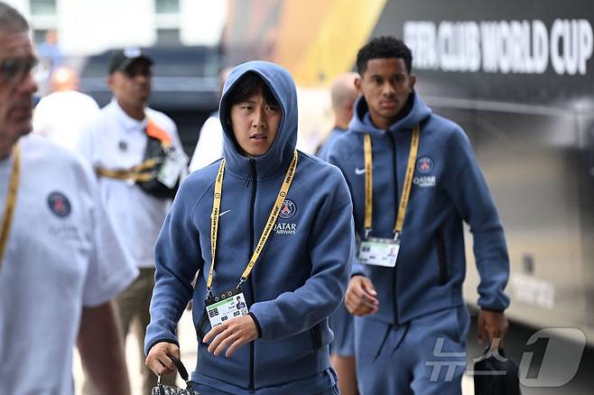 PSG의 이강인 ⓒ AFP=뉴스1