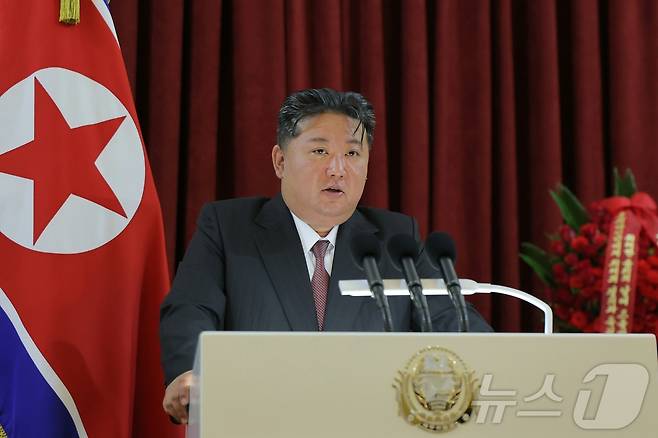 (평양 노동신문=뉴스1) = 김정은 북한 노동당 총비서. [국내에서만 사용가능. 재배포 금지. DB 금지. For Use Only in the Republic of Korea. Redistribution Prohibited] rodongphoto@news1.kr