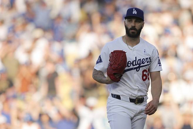 <yonhap photo-4199="">최근 극심한 부진으로 실점이 늘어난 태너 스콧. [AP=연합뉴스]</yonhap>