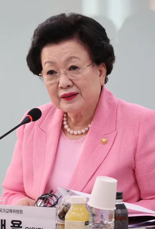 1일 사퇴 의사를 밝힌 이배용 국가교육위원장. 연합뉴스