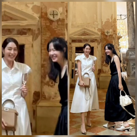 손예진과 이민정이 오랜만에 한 프레임에 담겼다.사진=이민정 SNS
